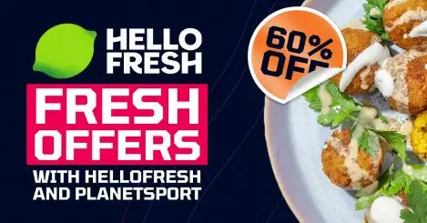 Get 60% off HelloFresh recipe boxes with special Planet Sport discount code