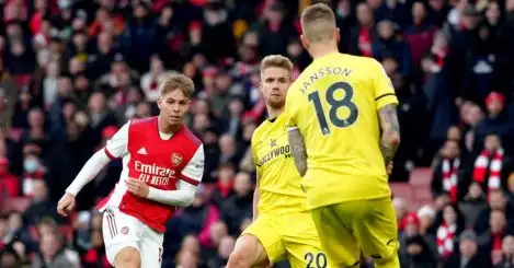 Smith Rowe nets landmark goal as Arsenal gain revenge with dominant Brentford scalp