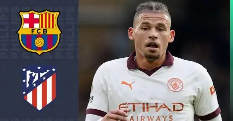 Kalvin Phillips spectacularly linked with LaLiga duo as Man City prepare to finalise exit ‘next week’