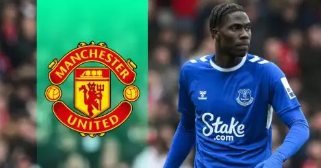 Man Utd target Everton signing as major upgrade on three stars but lofty price could force Ten Hag into sale