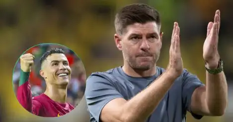 Steven Gerrard labels Man Utd icon Cristiano Ronaldo ‘The GOAT’, as Liverpool legend reveals career-changing impact